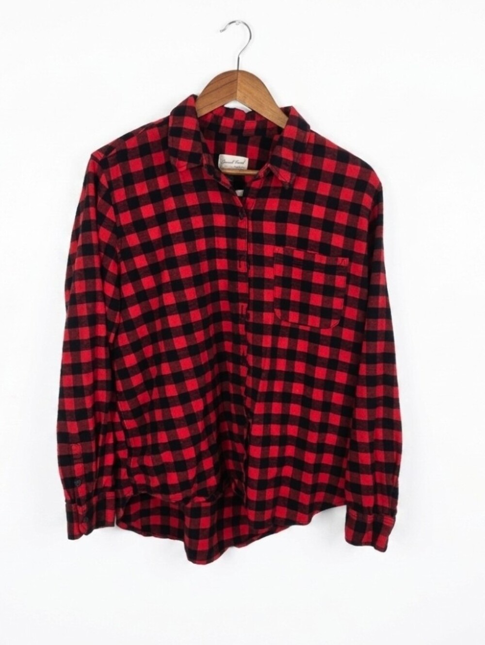 Universal Thread flannel button down top